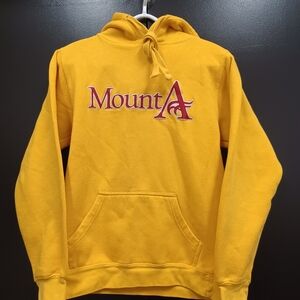 Mount Allison Yellow Women's XS Hoodie Sweatshirt University Merch